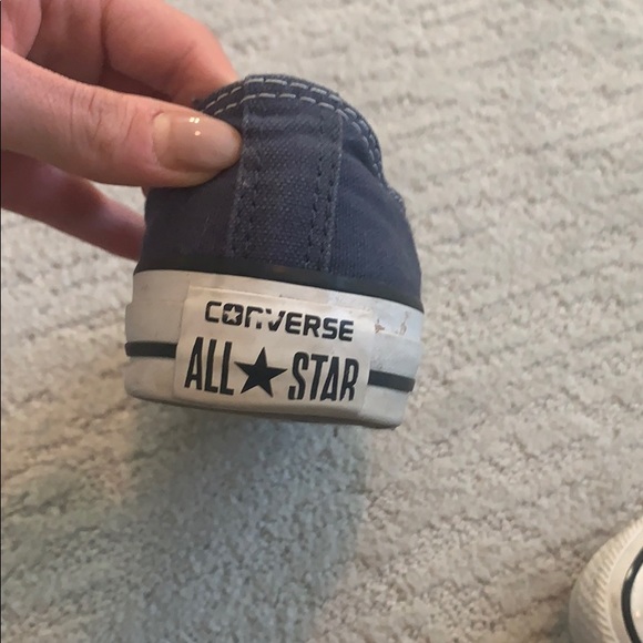 Converse All Stars in Navy Blue - Picture 3 of 7